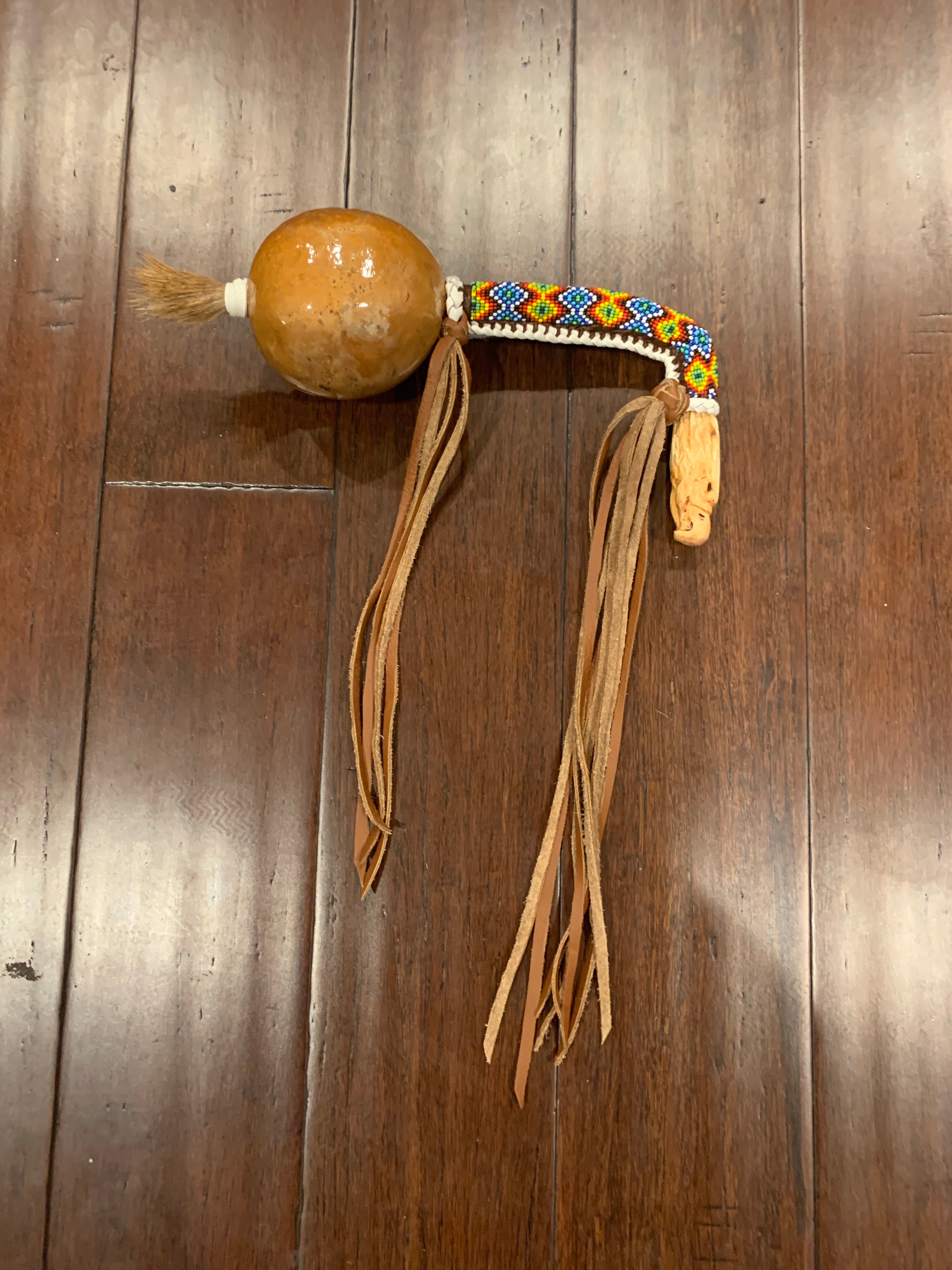 Aztec Dance Rattle 5 – Tochtli Cultural Wear