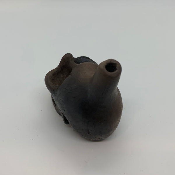 Clay Death Whistle | silvato de la muerte | Aztec Pre-Colombian replica