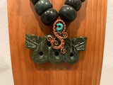 Necklace - Guatamala Jade Quetzalcoatl 18