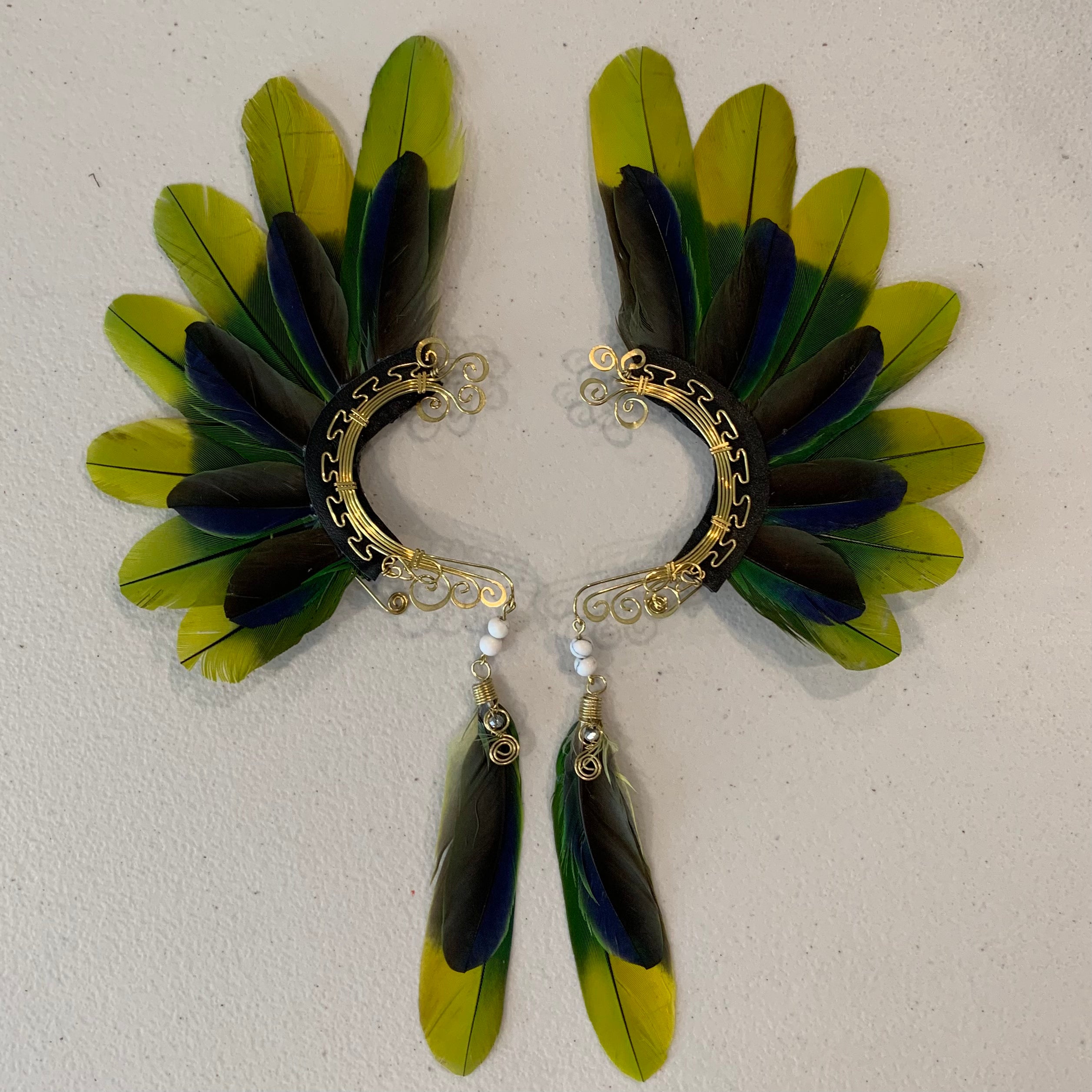 Feather wing Earrings 574