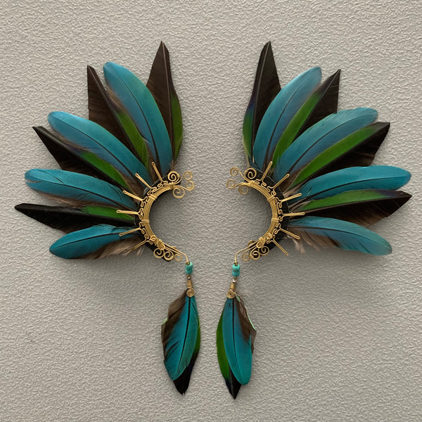 Feather wing Earrings 184