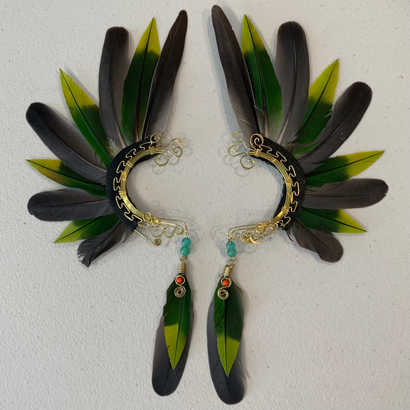 Feather wing Earrings 578