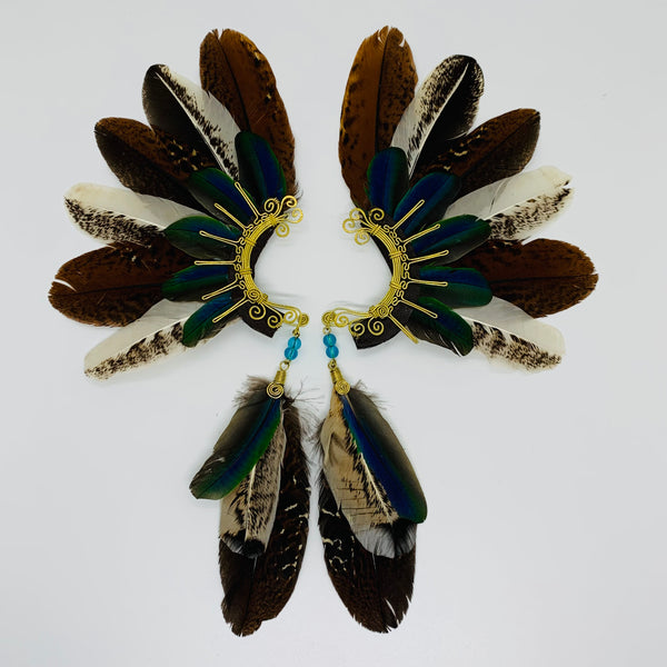 Feather wing Earrings 449