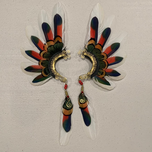 Feather wing Earrings 521
