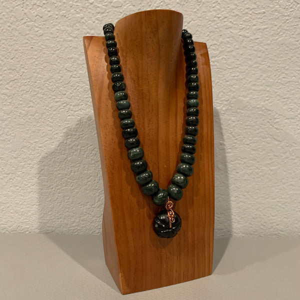 Necklace - Guatamala Jade Peyote 4