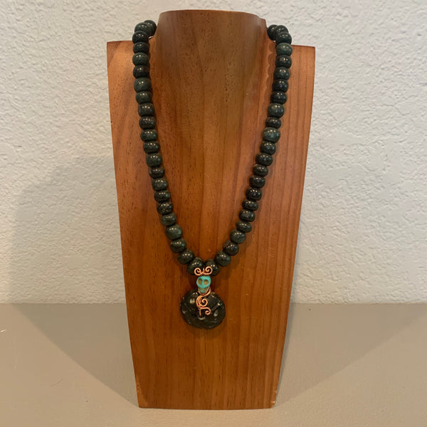 Necklace - Guatamala Jade Peyote 20