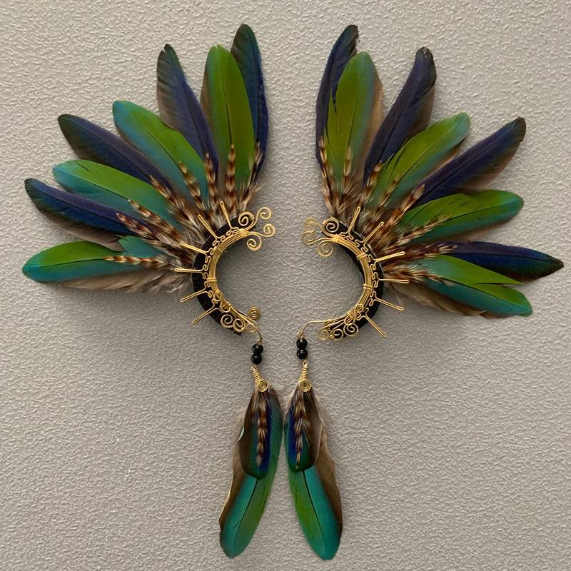 Feather wing Earrings 193