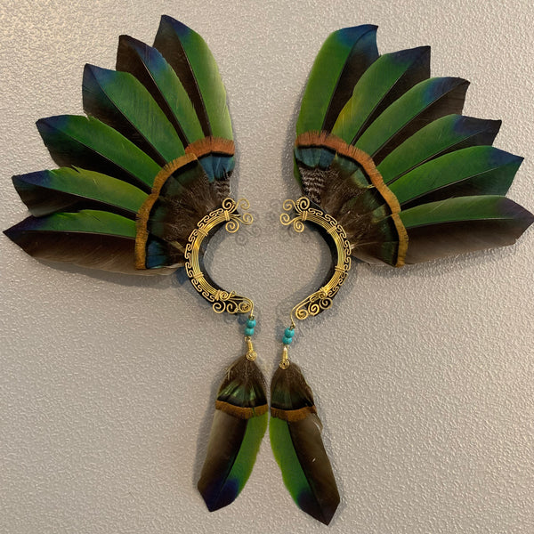 Feather wing Earrings 263