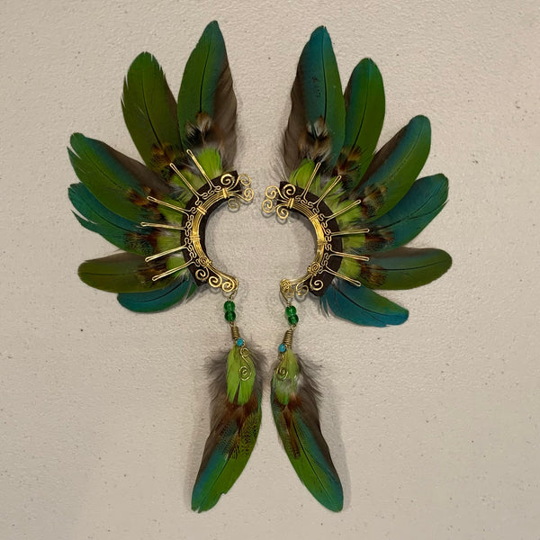 Feather wing Earrings 555