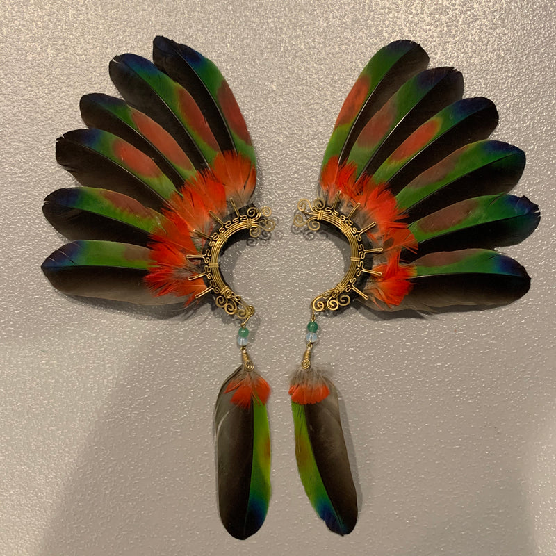 Feather wing Earrings 148