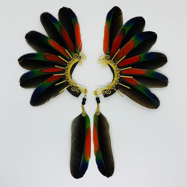 Feather wing Earrings 450