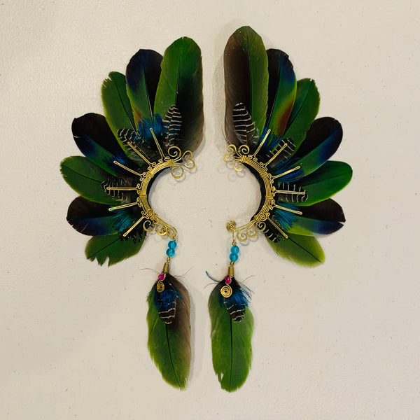 Feather wing Earrings 667