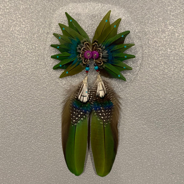 Feather wing Earrings 115