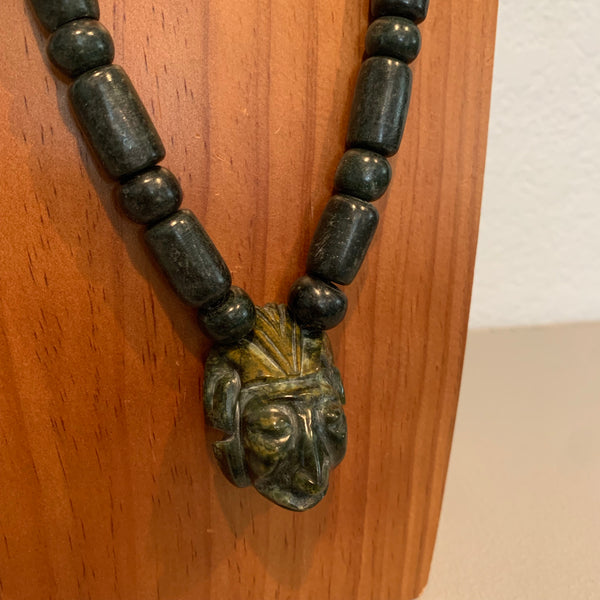 Necklace - Jade Mask