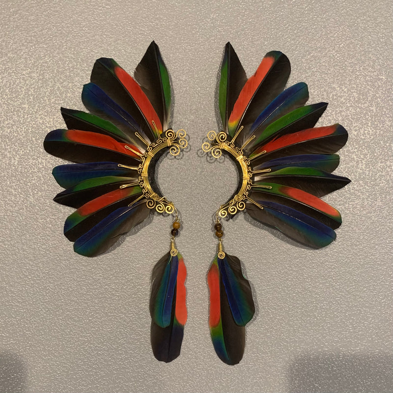 Feather wing Earrings 304