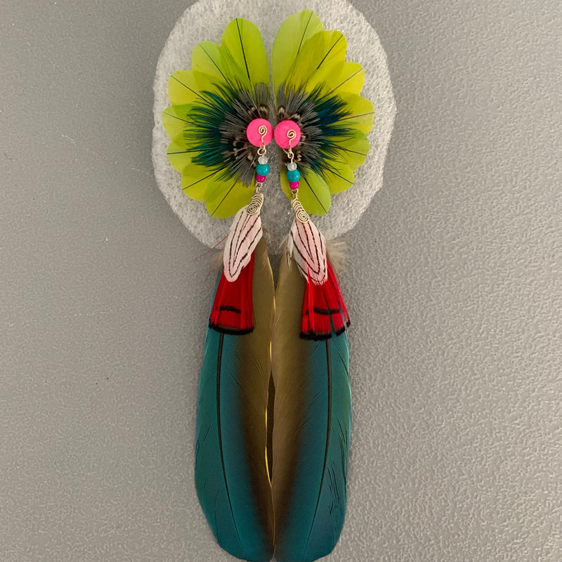 Feather wing Earrings 210