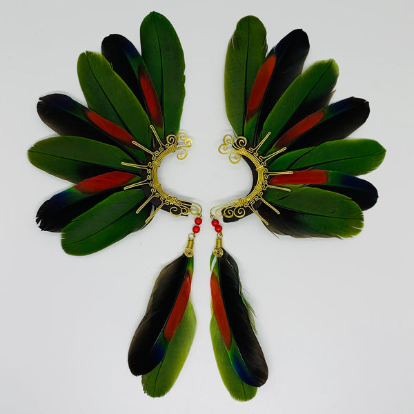 Feather wing Earrings 415