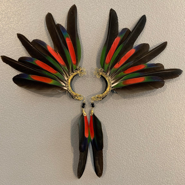 Feather wing Earrings 254