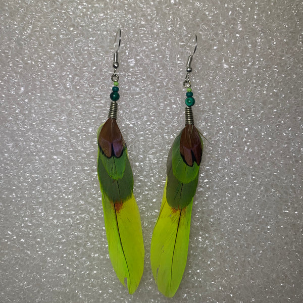 Feather Earrings(Medium) 1