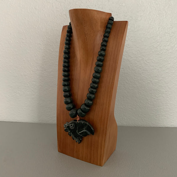 Necklace - Guatamala Jade Eagle pendent