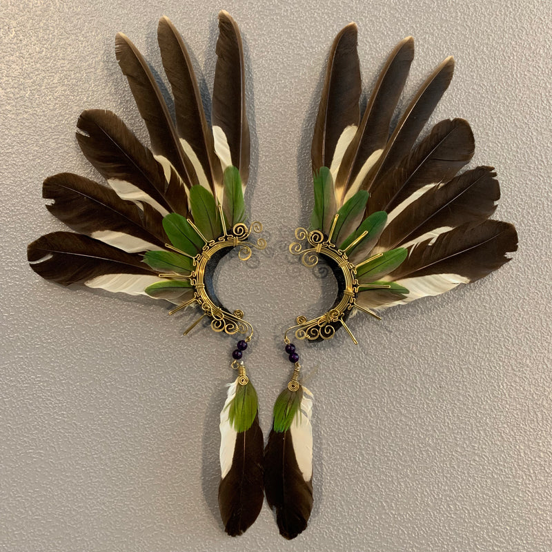 Feather wing Earrings 253