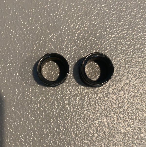 Earrings Jade plugs 3/4”