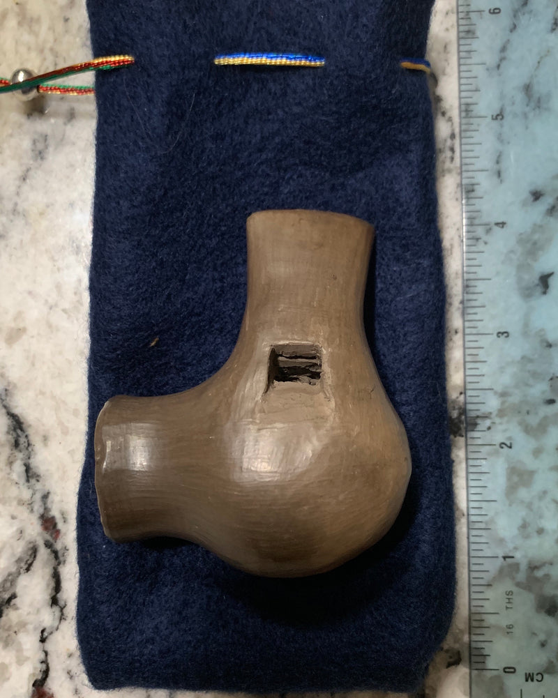 Clay Ocarine 3 - Aztec Pre-Colombian replica
