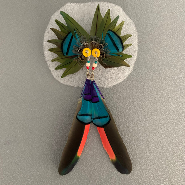 Feather wing Earrings 211