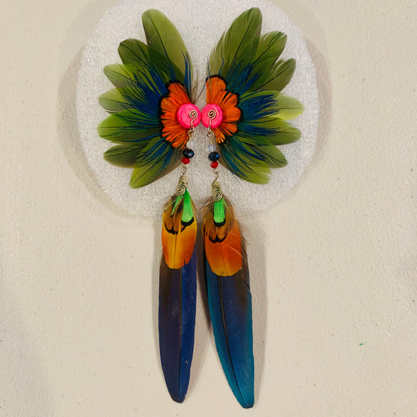 Feather wing Earrings 732