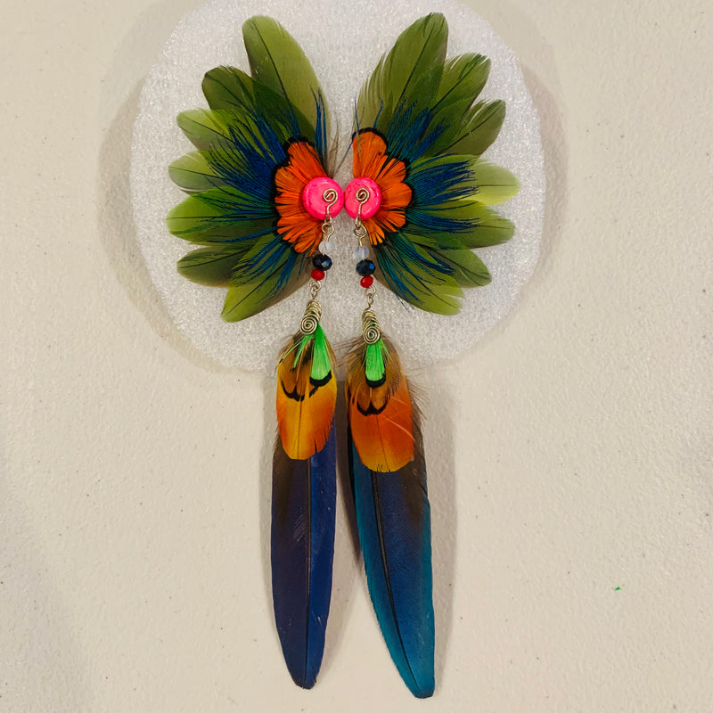 Feather wing Earrings 732