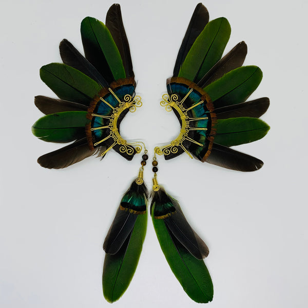 Feather wing Earrings 412