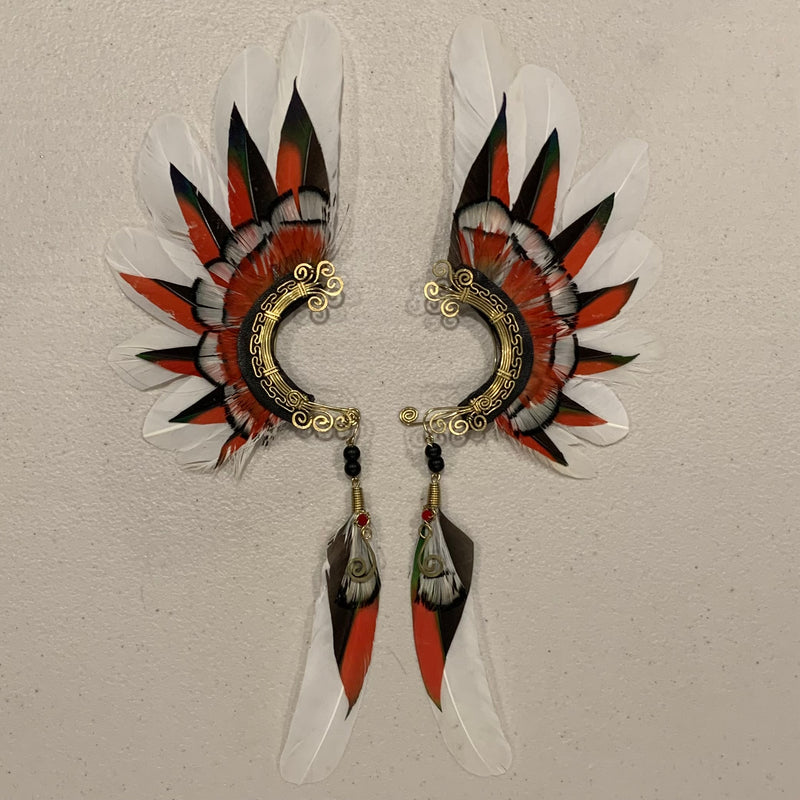 Feather wing Earrings 504