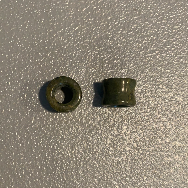 Earrings Jade plugs 11/16”