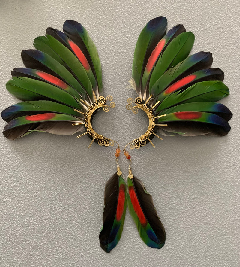 Feather wing Earrings 199