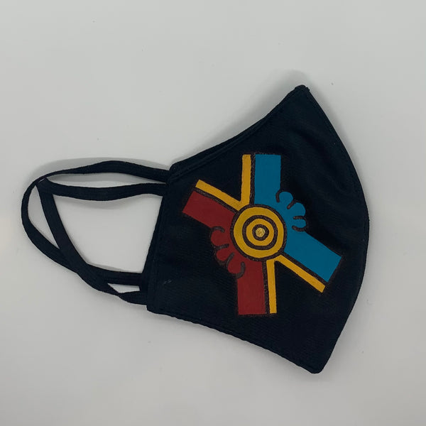 Face mask - hand painted Ollin | Movement