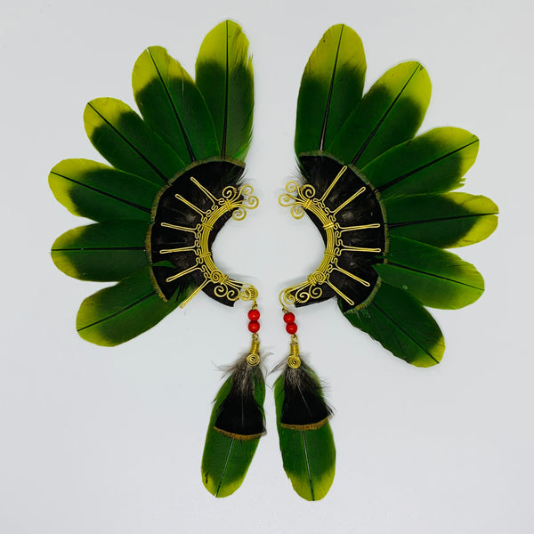 Feather wing Earrings 413