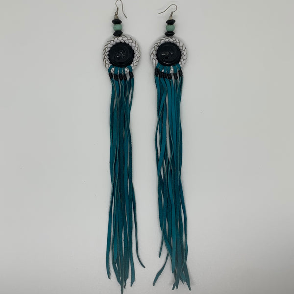 Leather Earrings 29