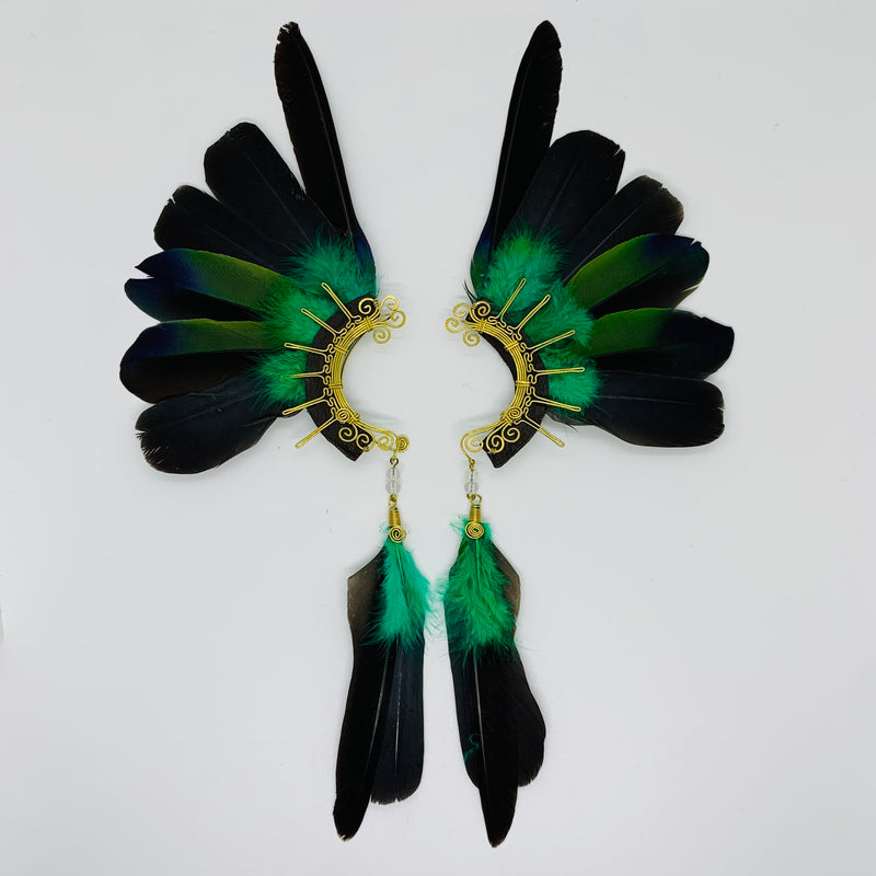 Feather wing Earrings 441