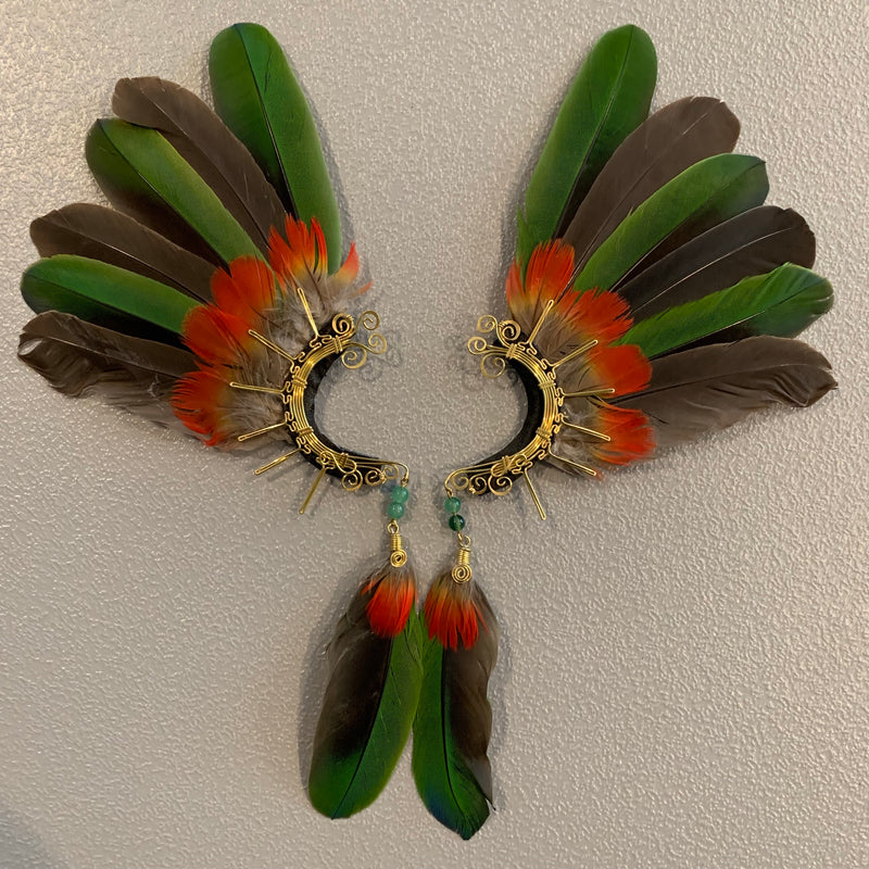 Feather wing Earrings 203