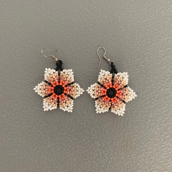 Beaded flower Earrings 15