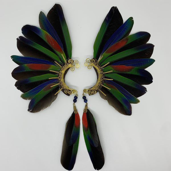 Feather wing Earrings 374