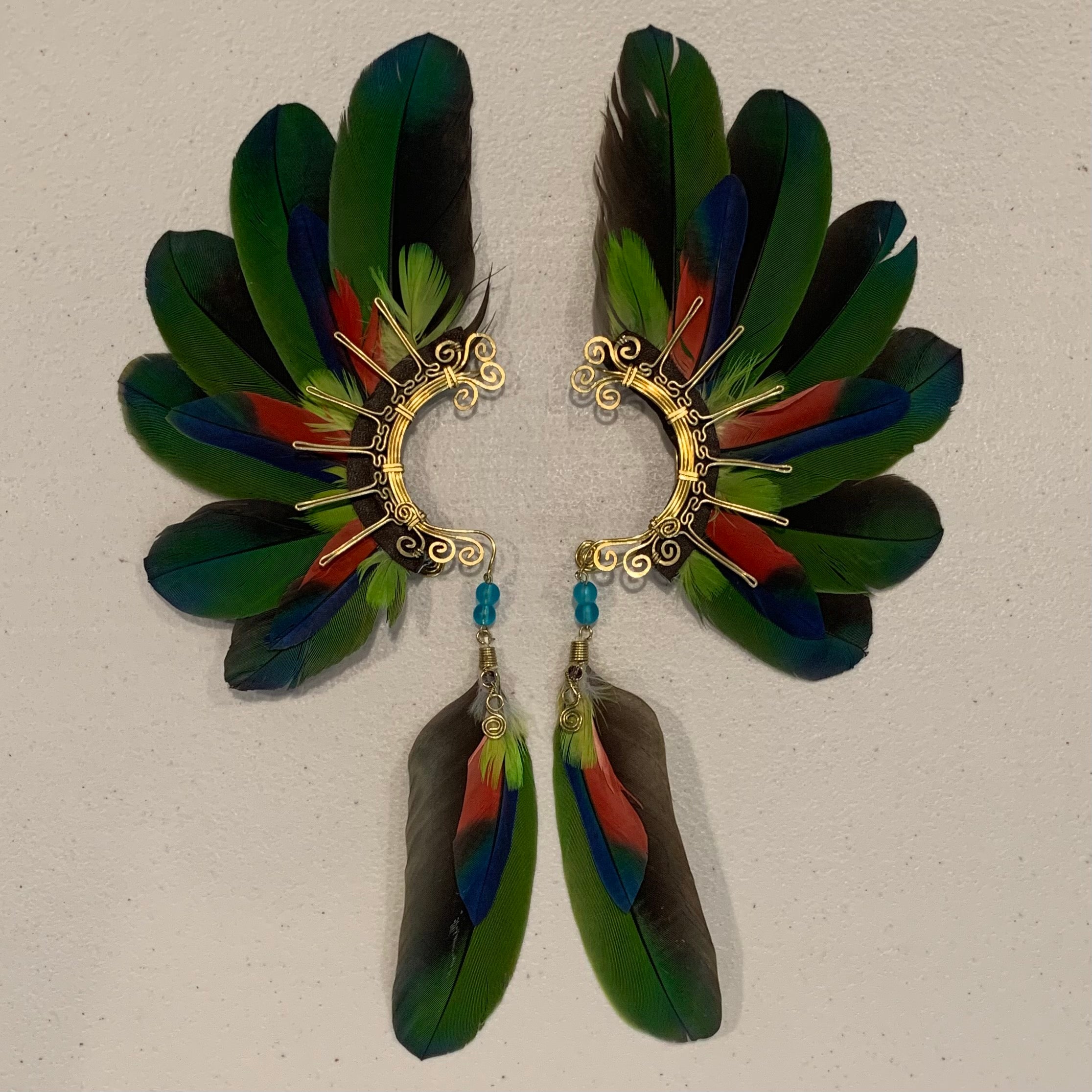 Feather wing Earrings 551