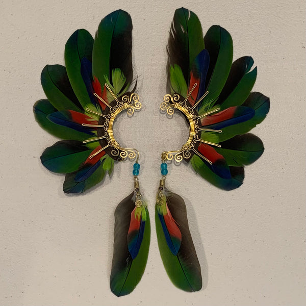 Feather wing Earrings 551