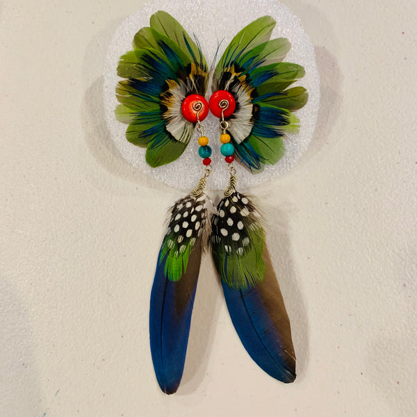 Feather wing Earrings 743