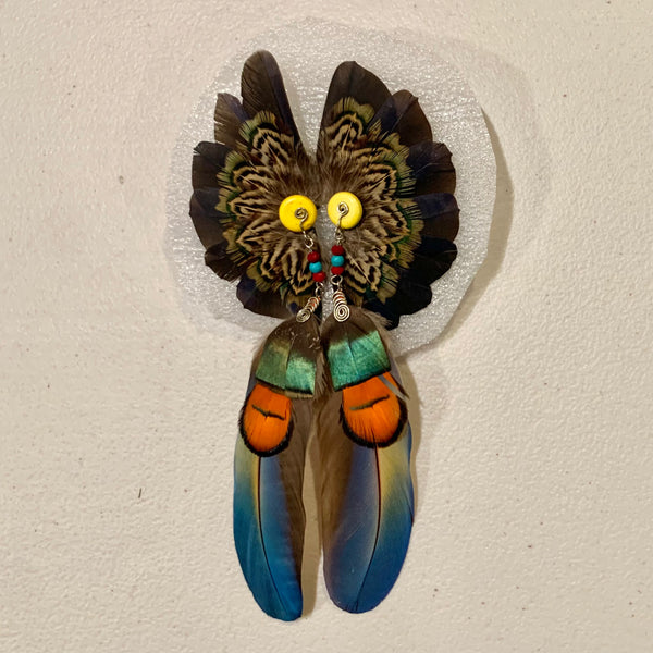 Feather wing Earrings 692