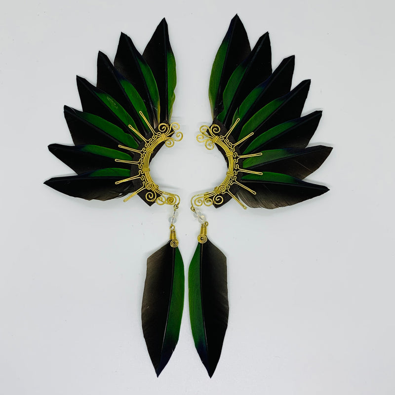 Feather wing Earrings 429
