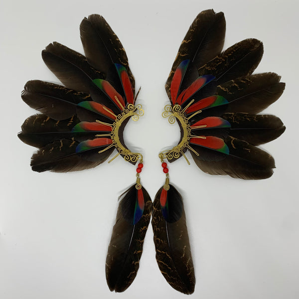 Feather wing Earrings 394