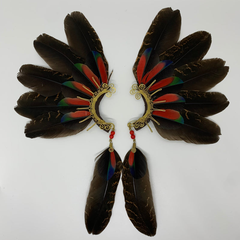 Feather wing Earrings 394