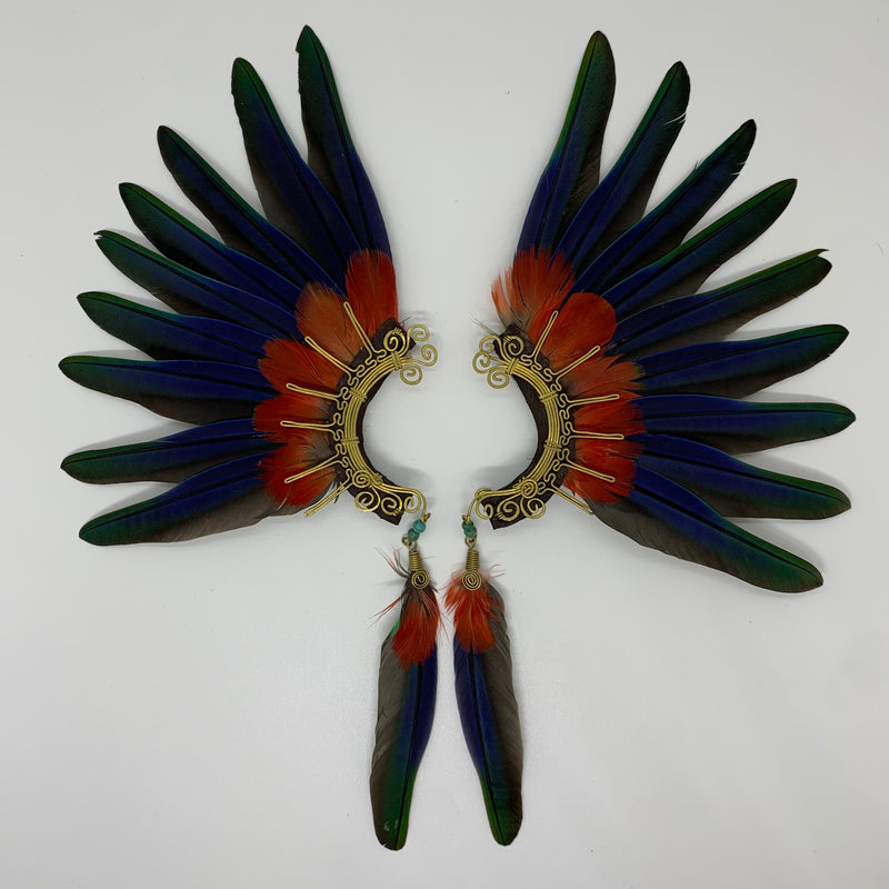 Feather wing Earrings 371