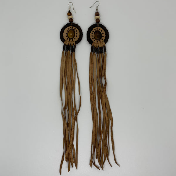 Leather Earrings 19